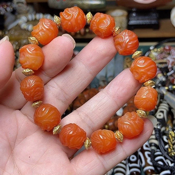 玛瑙/玉髓未镶嵌手链