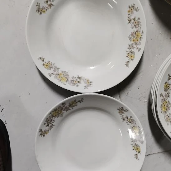 瓷片瓷器，五厂，各种摆件，瓷片！口经23，四厂盘！