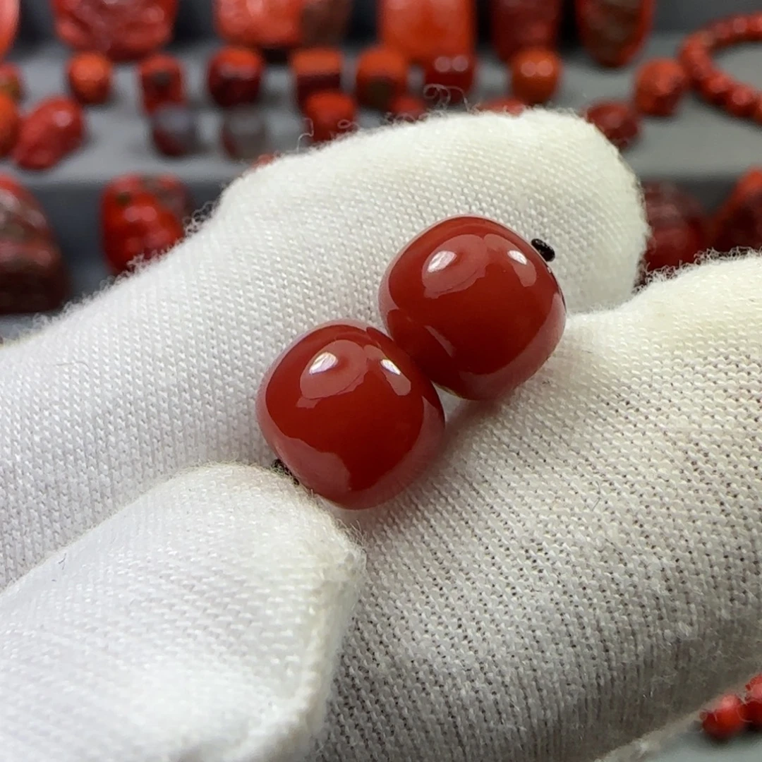 南红玛瑙未镶嵌珠子9