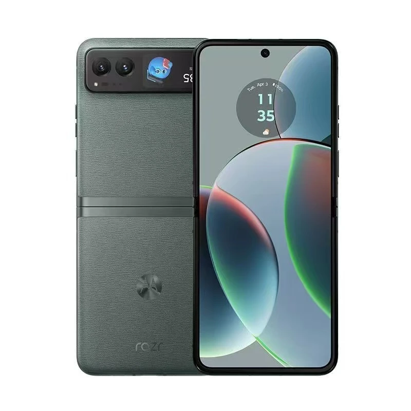 95新 Motorola/摩托罗拉 摩托罗拉razr40海外版单卡折叠屏二手机