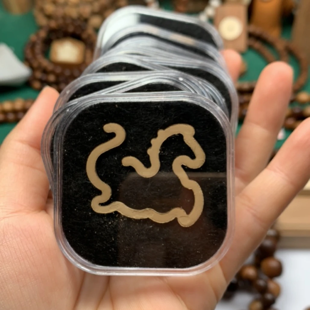 印度迈索尔老山檀香无粘粉盘香10片装