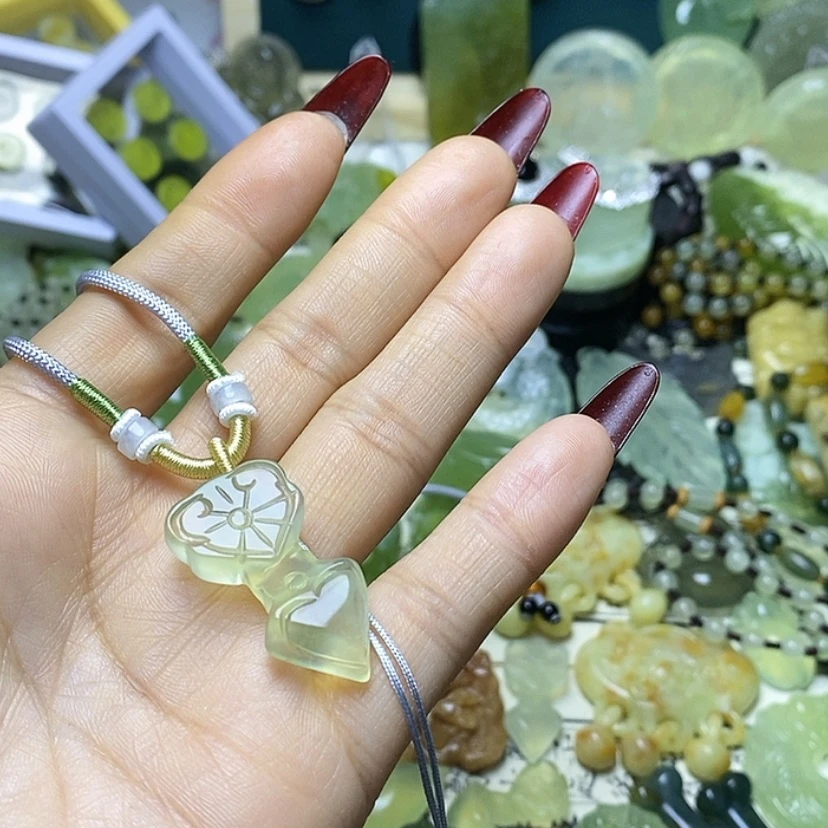 【闪购商品】蛇纹石玉颈饰未镶嵌G****调