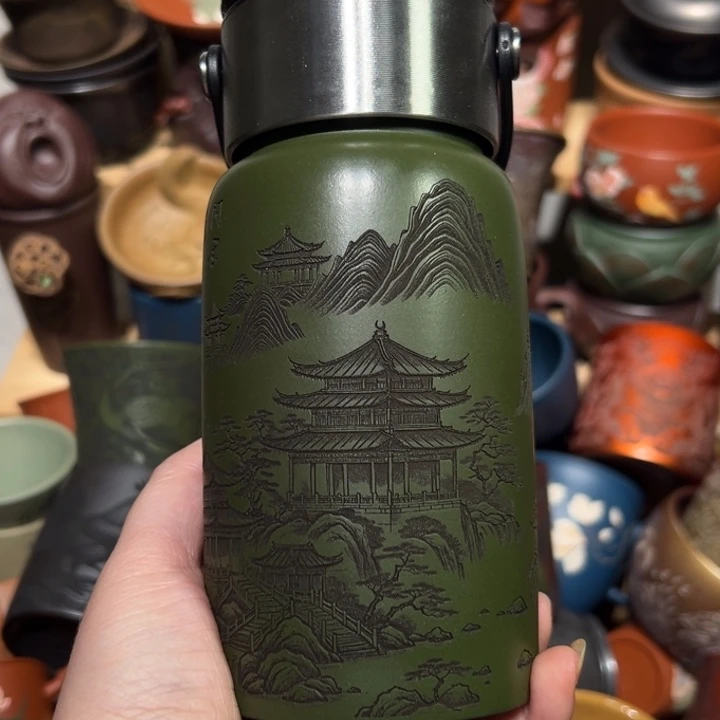 豆***奶茶杯紫砂宜兴紫砂主人杯