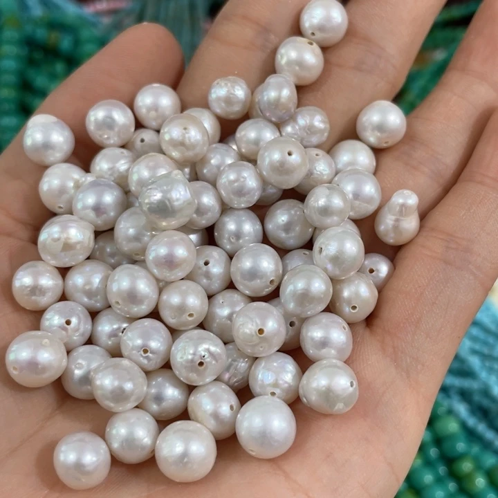 大理石磁石5颗8mm天然海水珍珍