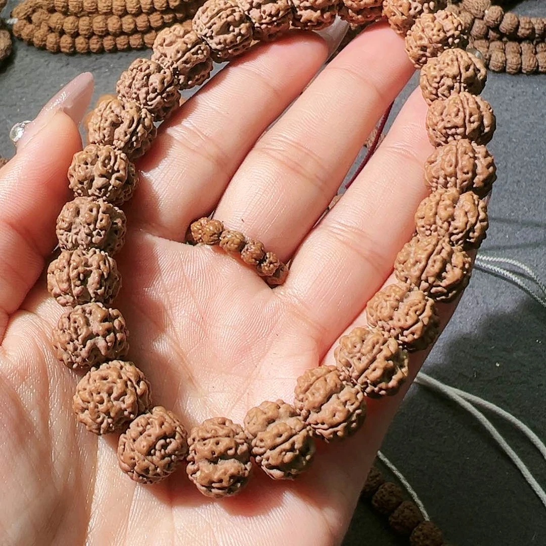 金刚菩提吊坠天**志帝王花手串