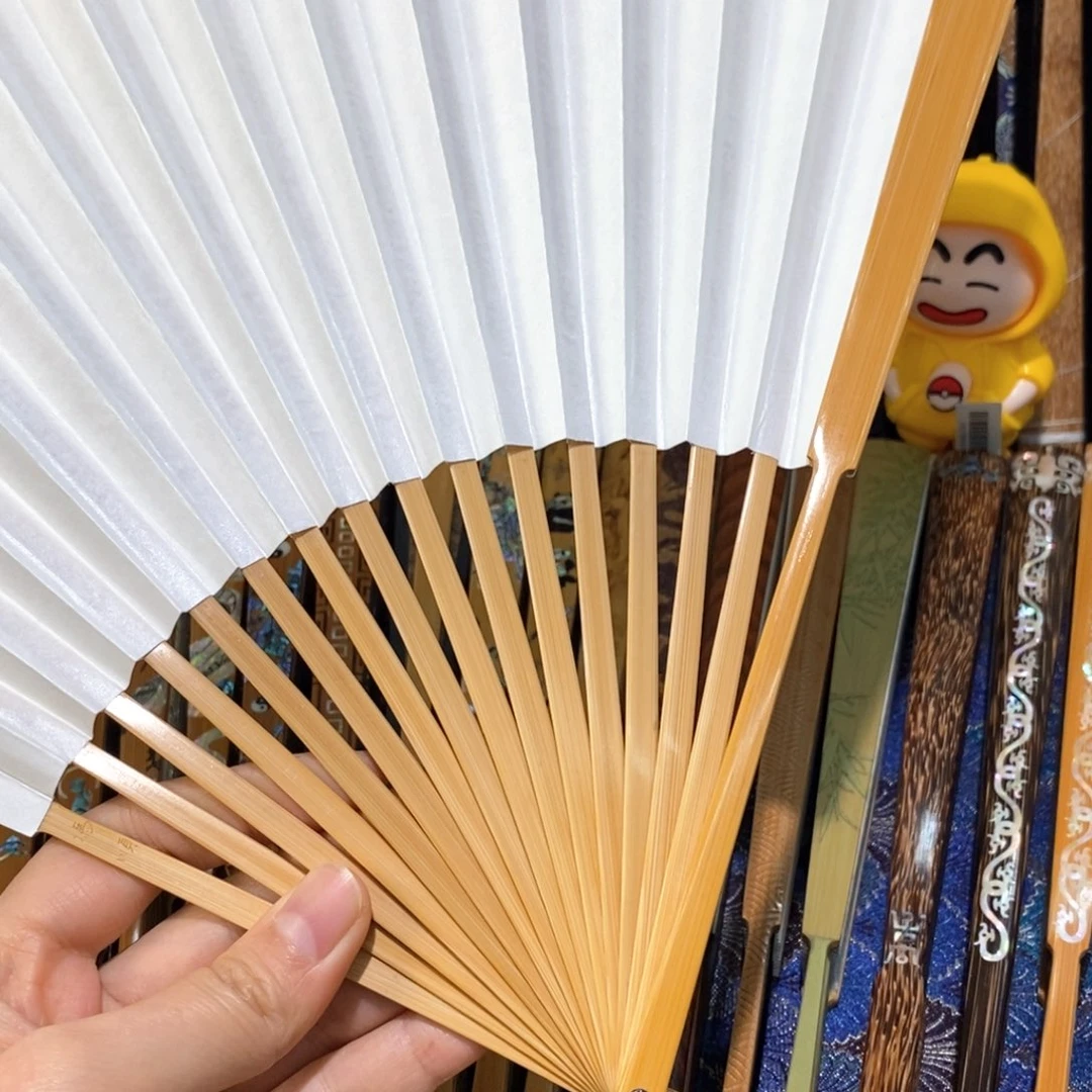 扇子冯顺新玉竹折扇