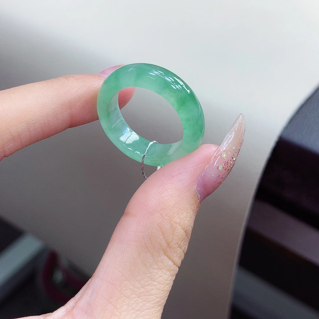 未镶嵌戒指翡翠17.18号