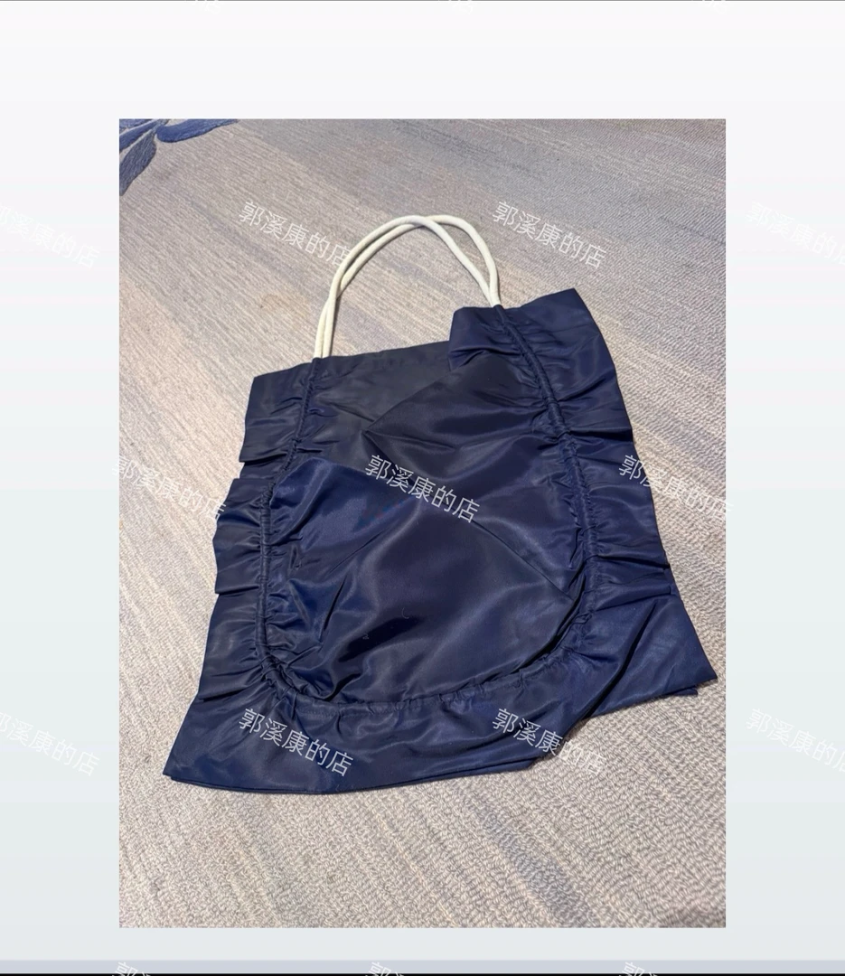 定制款早春荷叶边手拎单肩背包包/1431