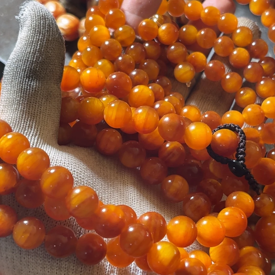 如***玉松木（琥珀木）手串/手链1.1.108和0.9.108