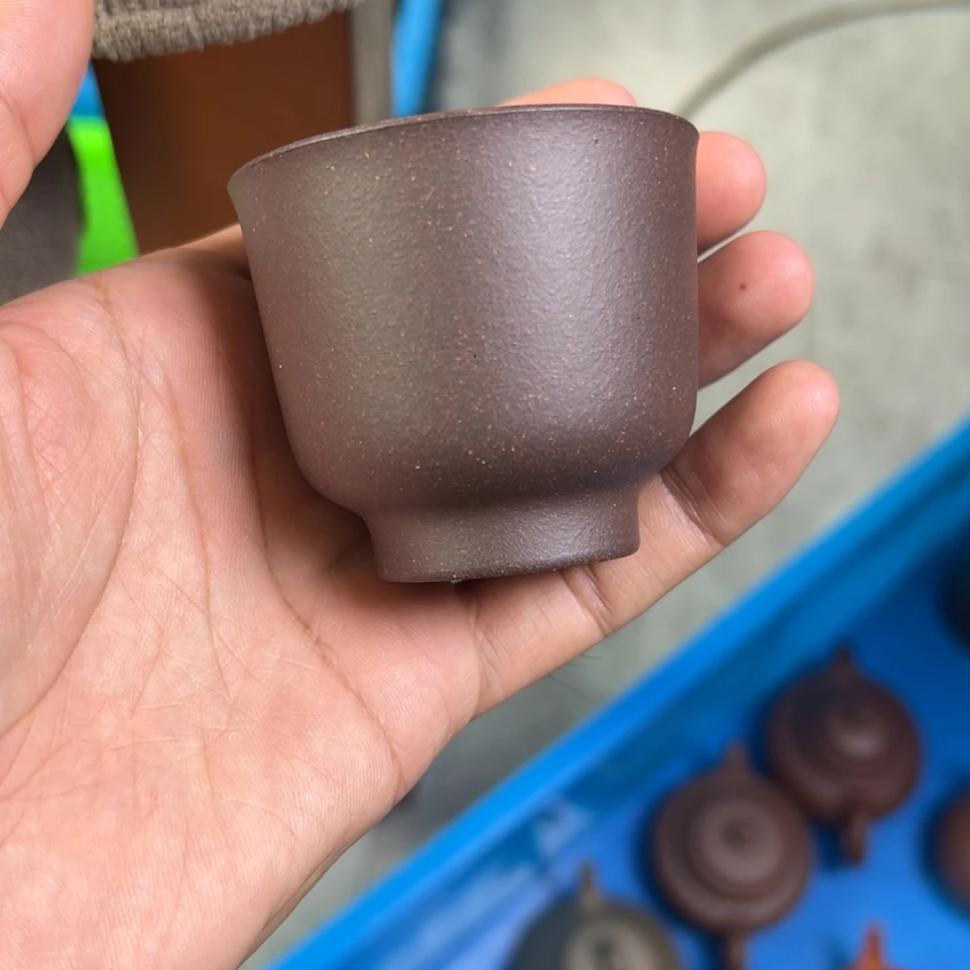 茶壶紫砂大水潭底槽青杯