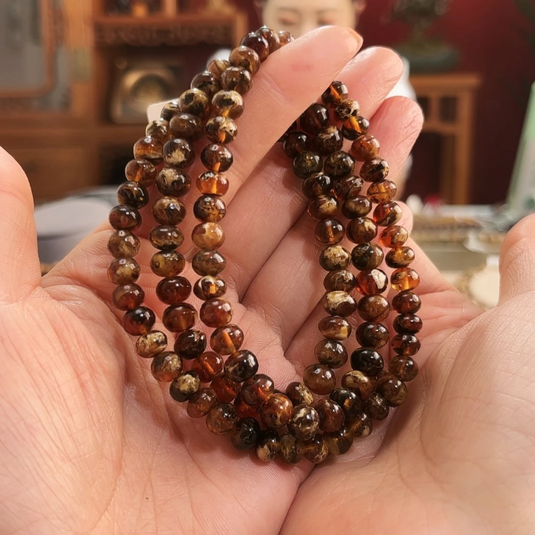 未镶嵌琥珀裸石抚顺琥珀20935七