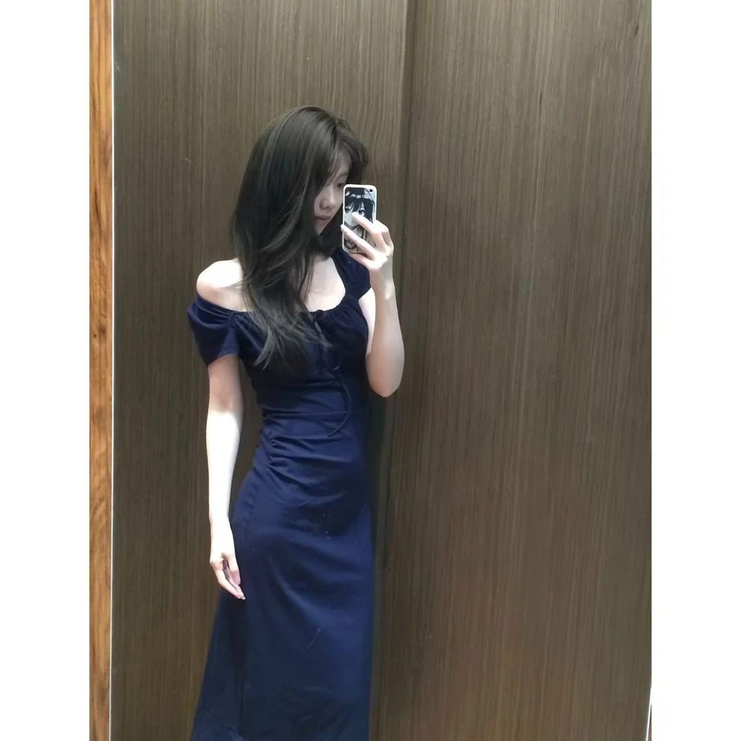 徐秋阳 2 雨巷 秋季新款百搭时尚休闲显瘦显白连衣裙13175