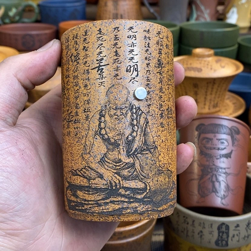 【闪购商品】紫砂杯子宜兴全手工紫砂杯