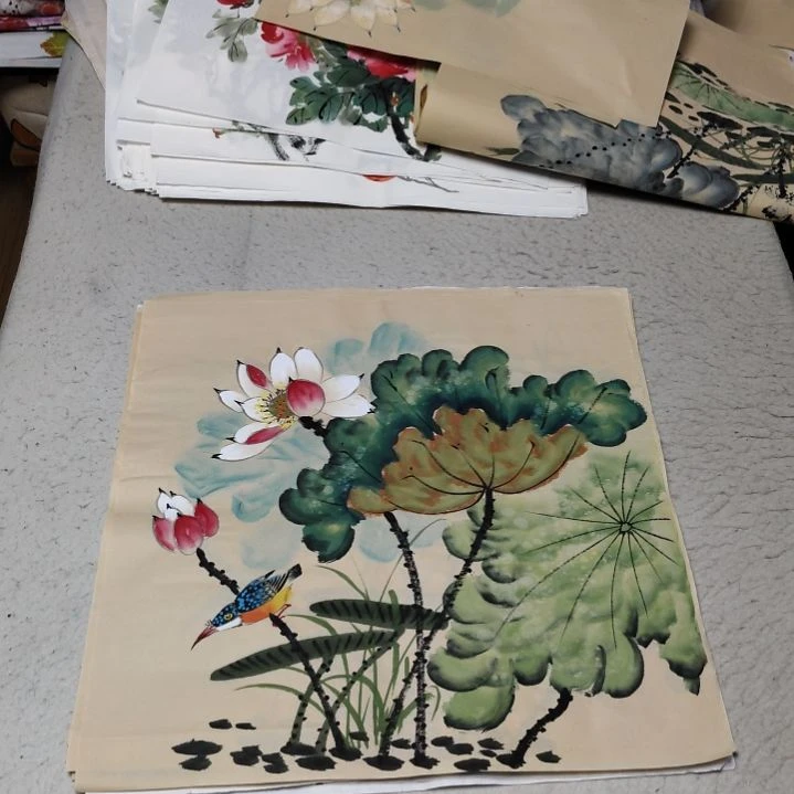 万***倒国画国画花鸟花鸟花鸟