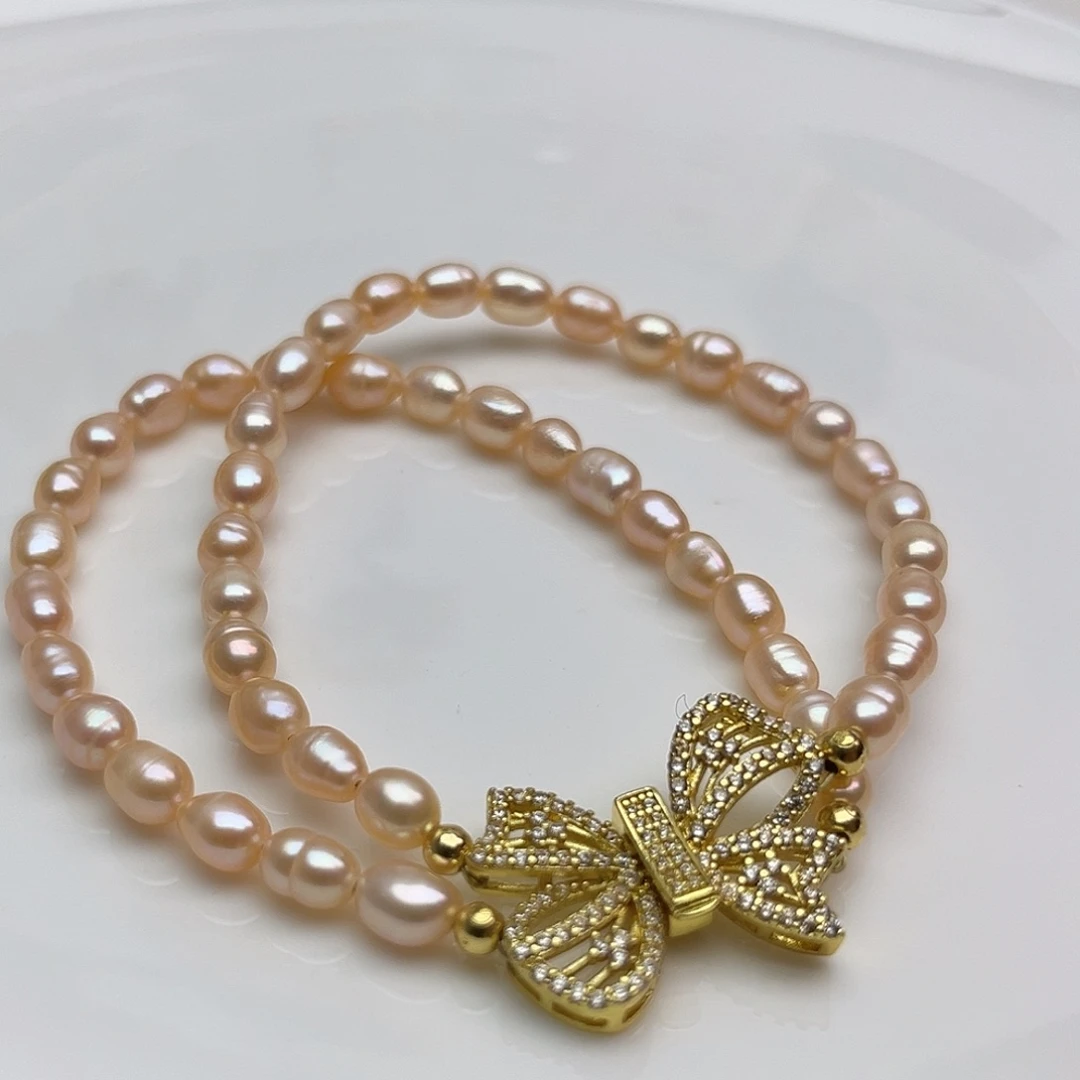 未镶嵌淡水珍珠手链