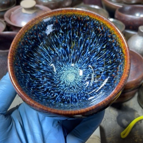 茶盏建阳建盏全品钵钵