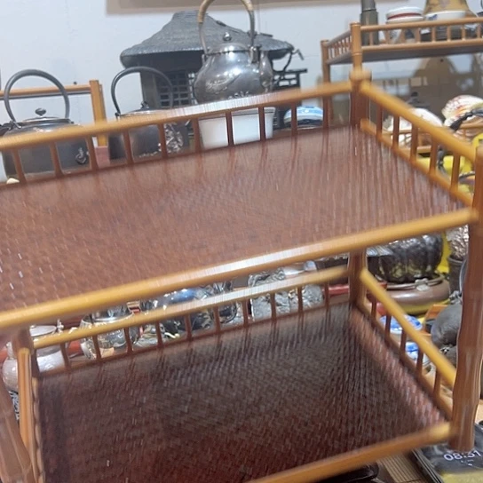 竹中古工艺品摆件
