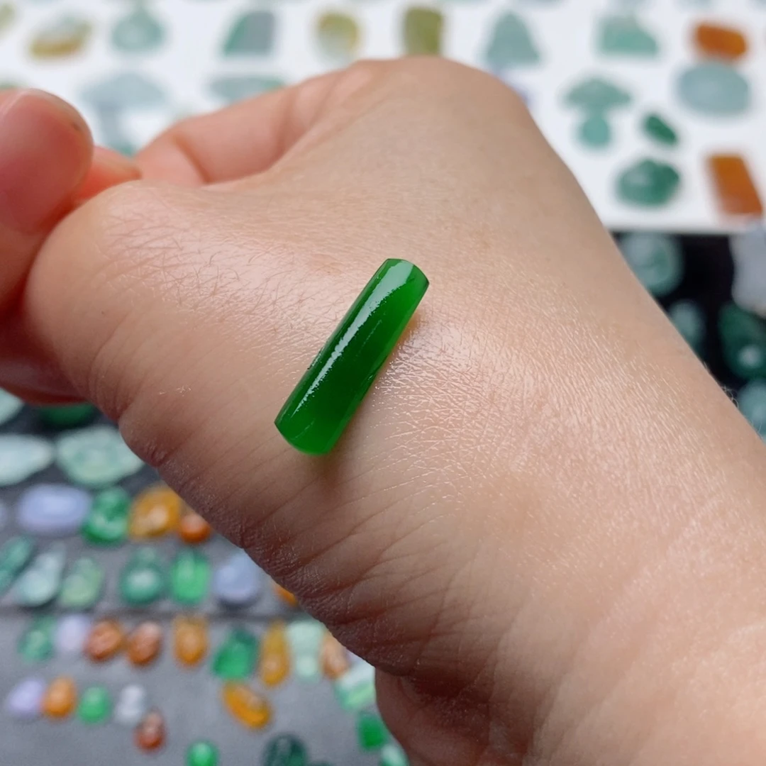 定制翡翠未镶嵌无事牌