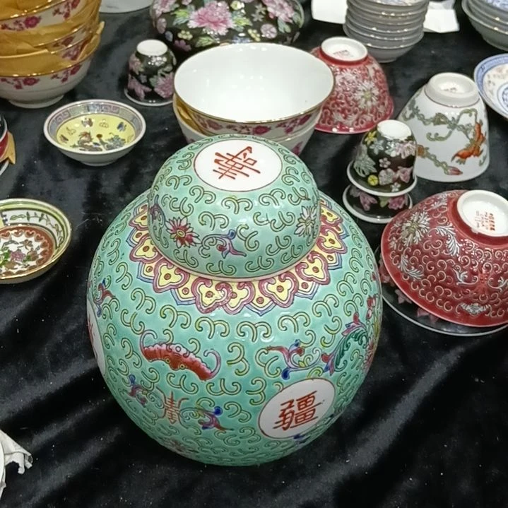 陶瓷茶叶罐景德镇一个