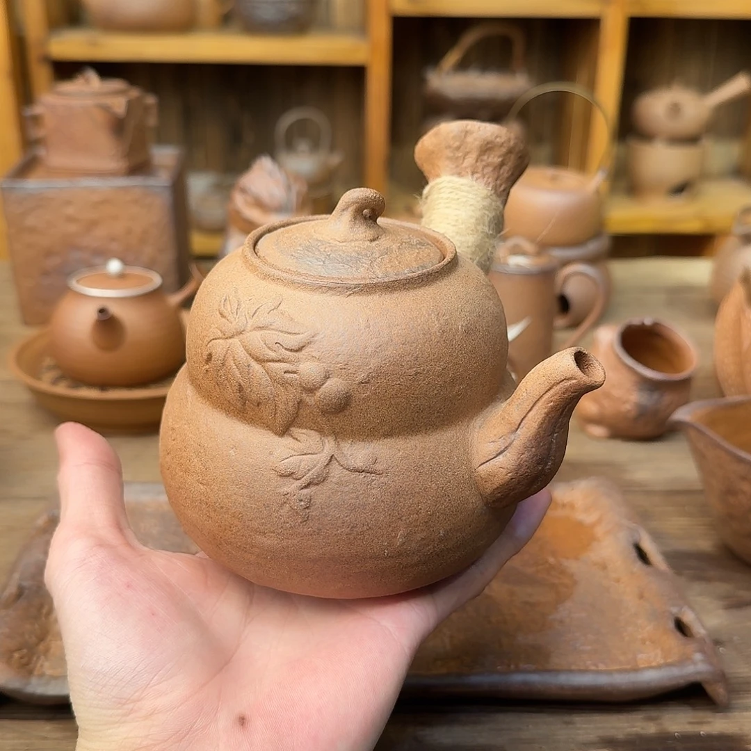 原矿老岩泥茶器系列