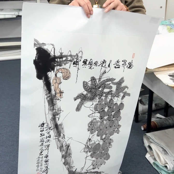 国画纯手绘作品欣赏图