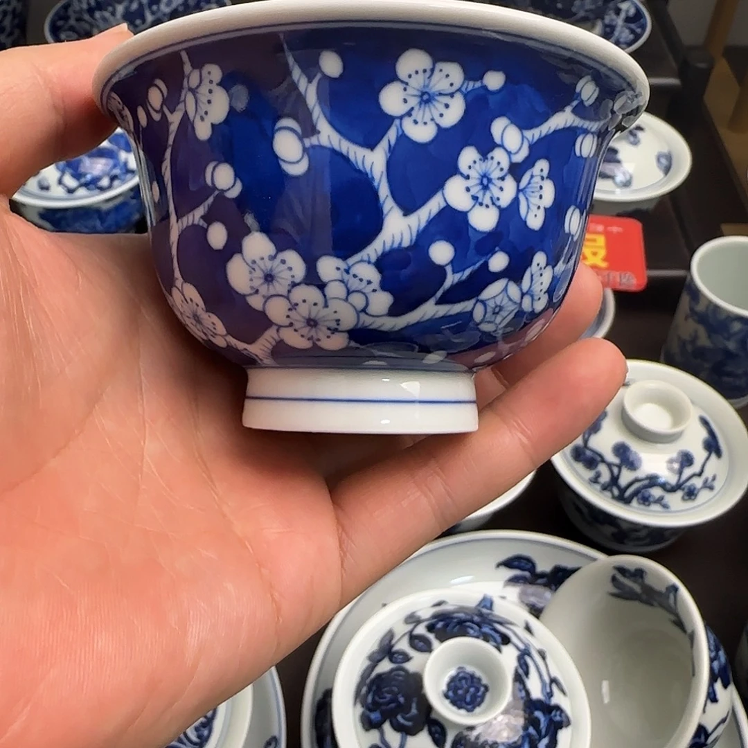 全手绘景德镇陶瓷茶具