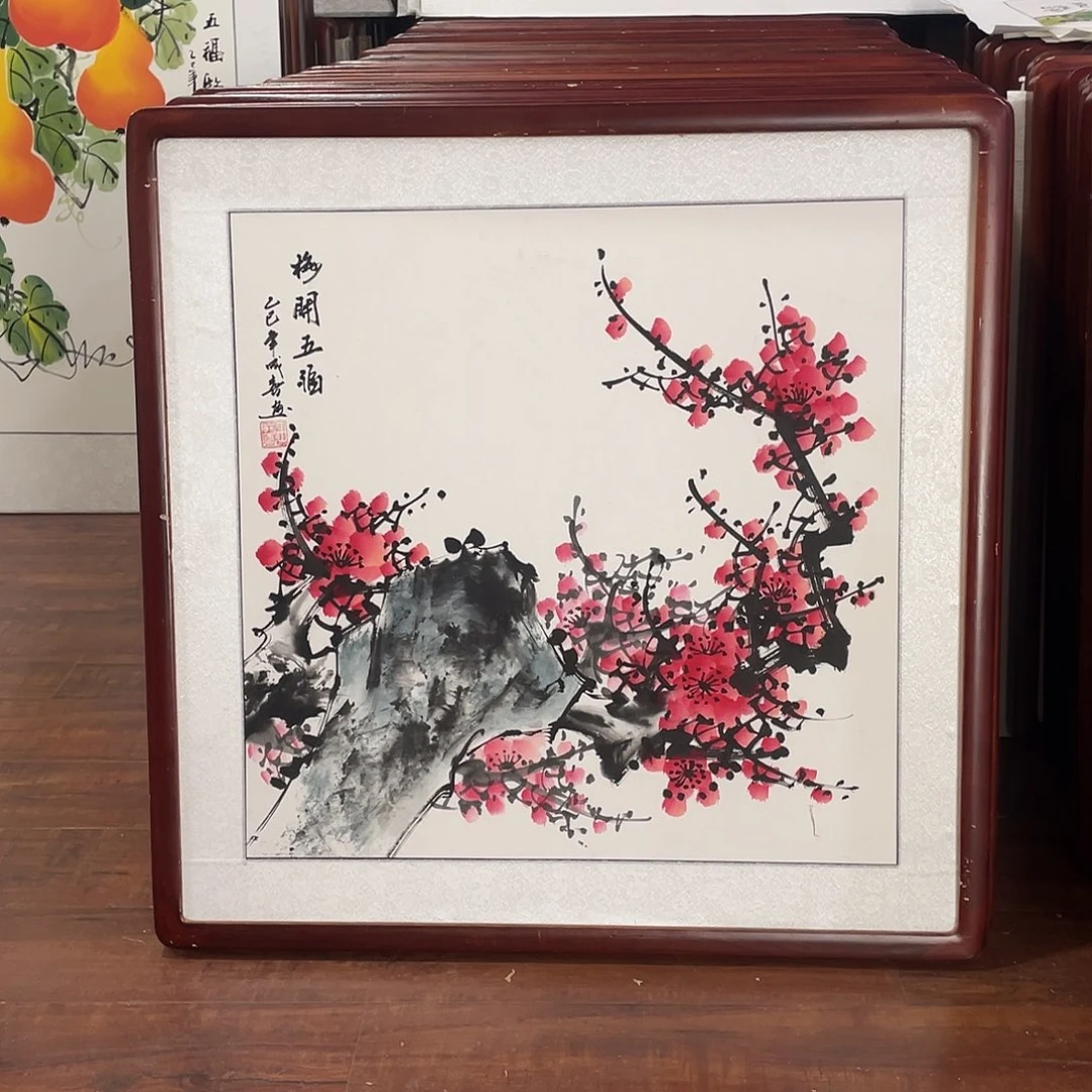 国画带框尺寸63*63厘米