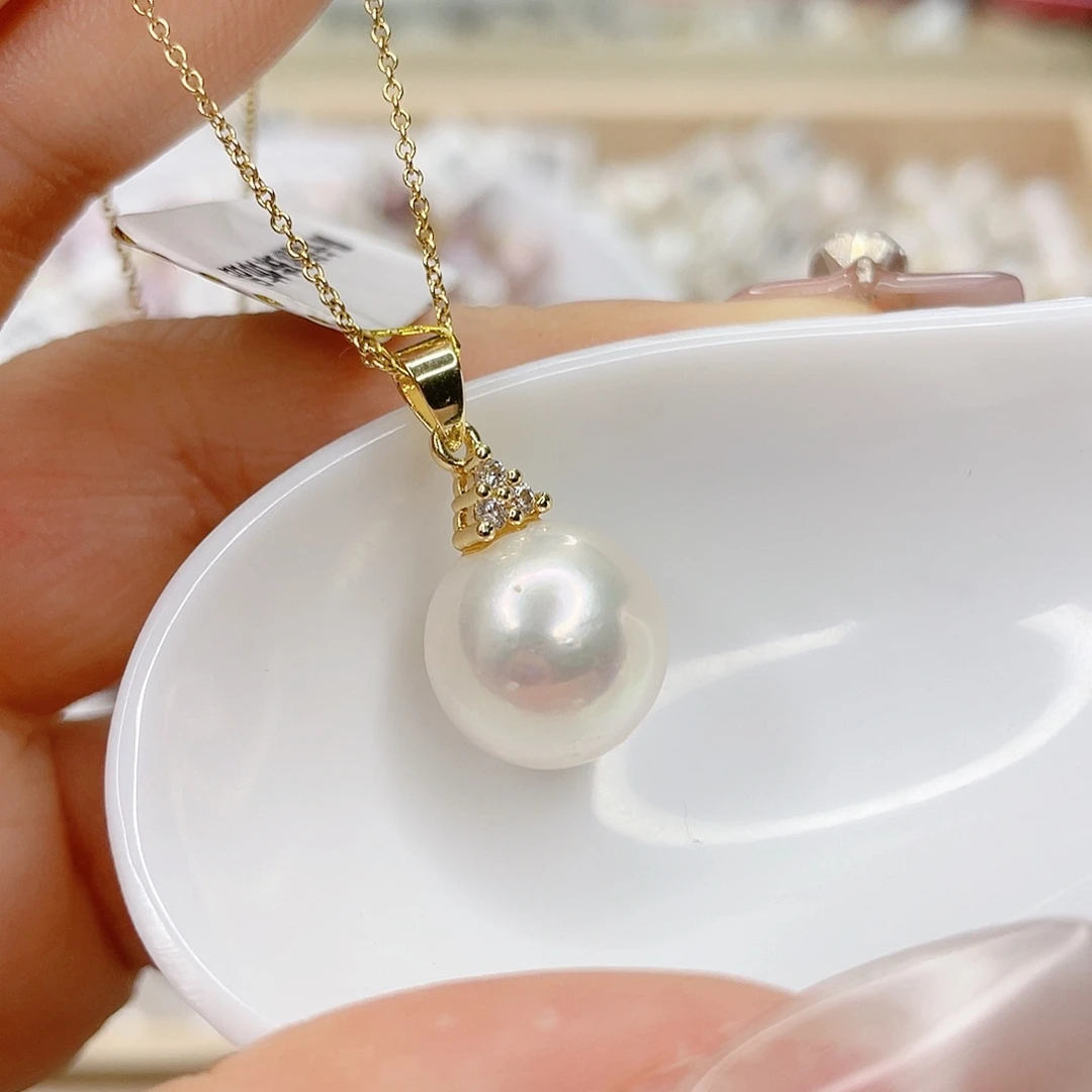 淡水珍珠合金吊坠(赠链)