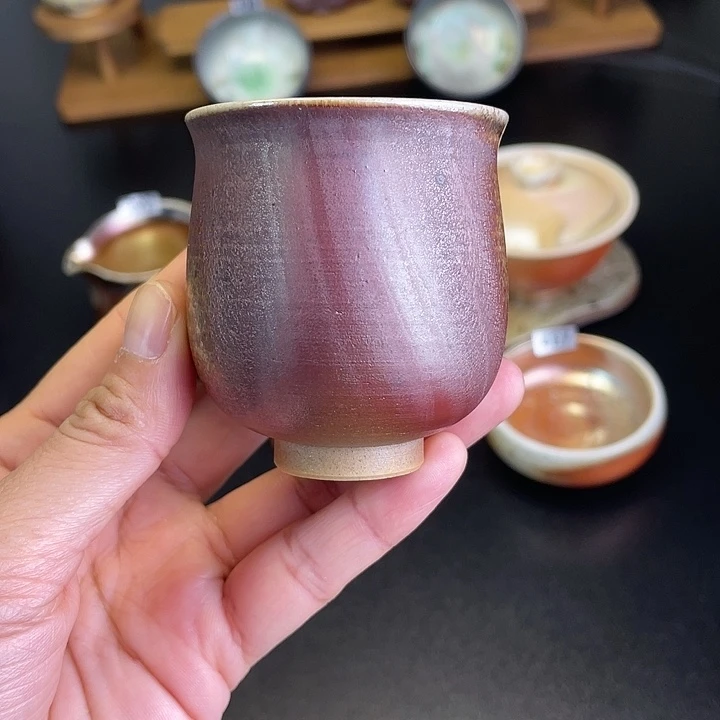 燃薪柴烧茶器主人杯