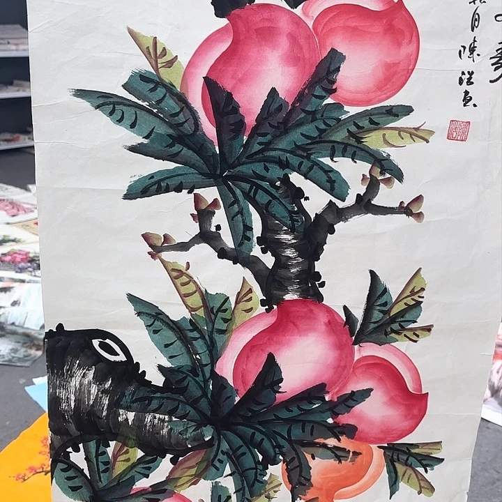 国画无毛或被短柔毛或