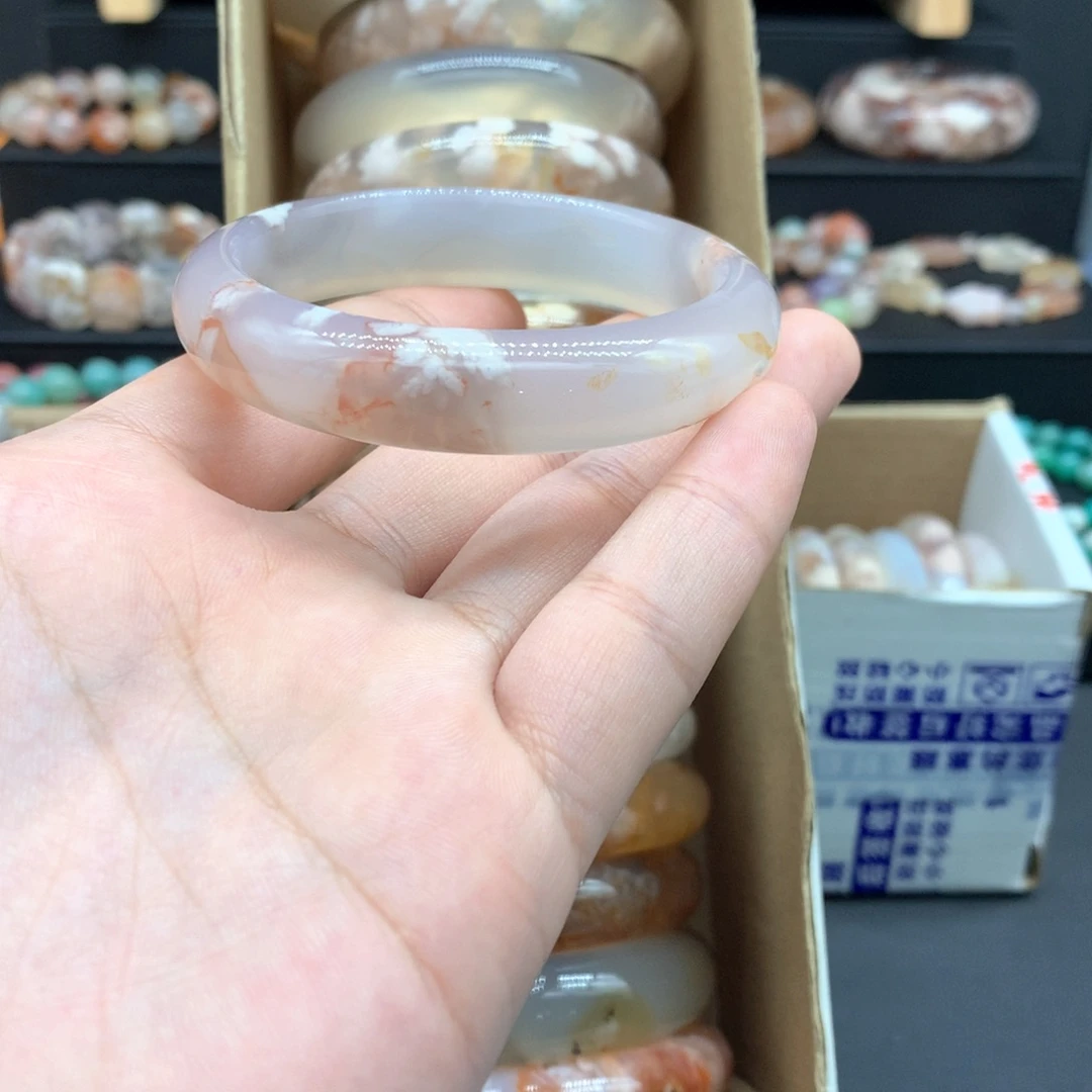 【闪购商品】手镯玛瑙/玉髓未镶嵌糖*✨