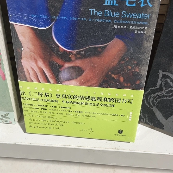 蓝毛衣全新正版平装