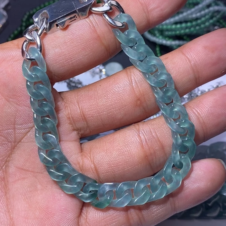 *****翡翠未镶嵌颈饰天然翡翠