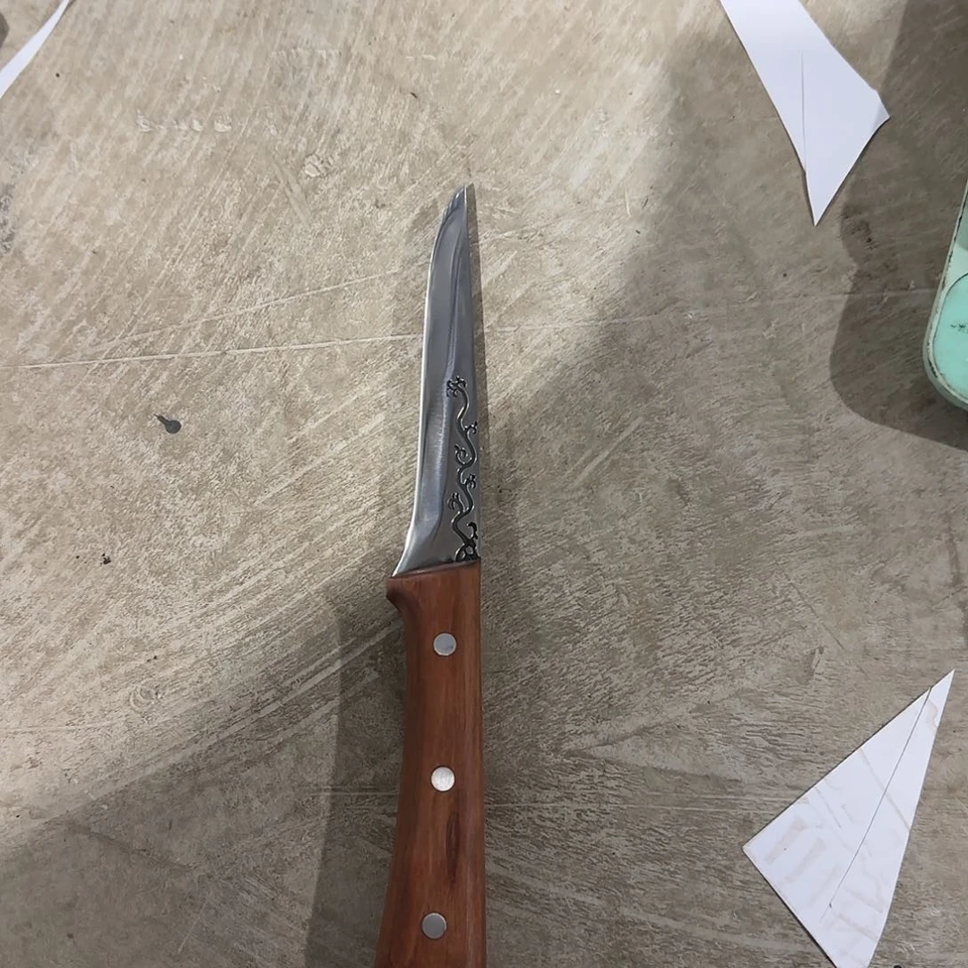 高碳锰钢炮弹钢手工锻打分割刀