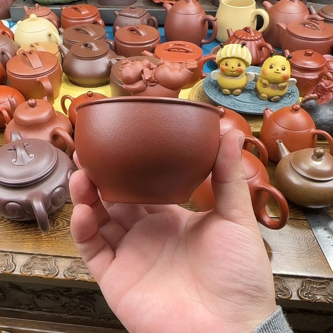 紫砂茶壶大号杯子