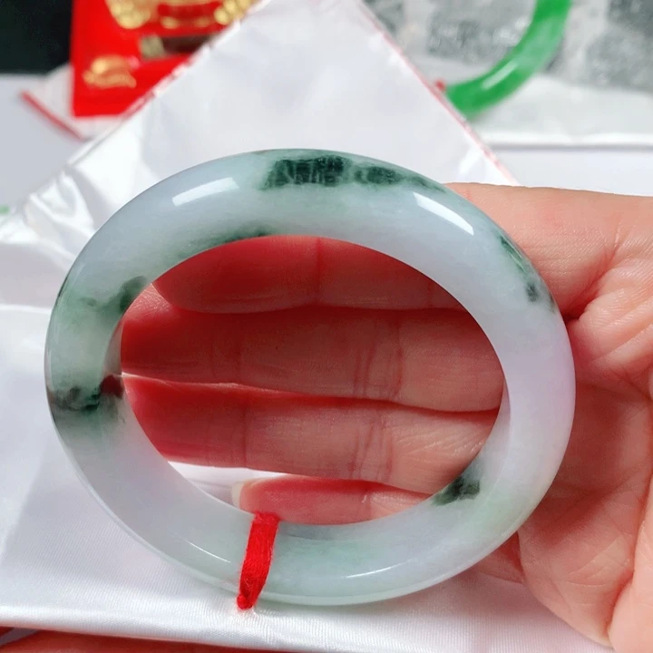 未镶嵌手镯翡翠雁  编号S1274 正圈55