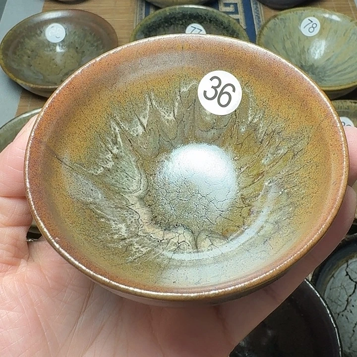 茶盏36 坚记茶茶盏摆件