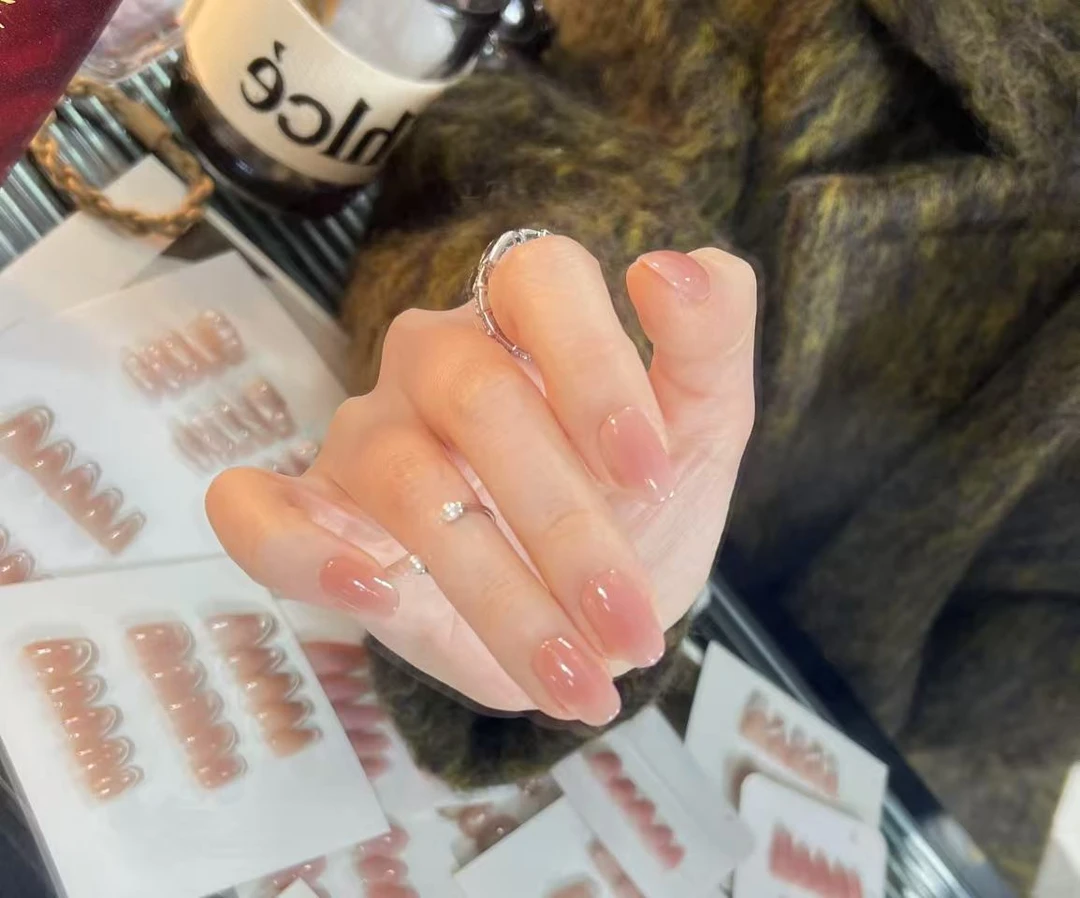 预售【水灵灵】——气质水灵灵的手工穿戴甲