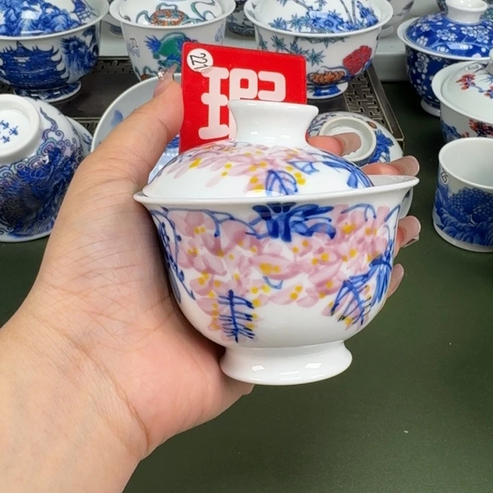 景德镇纯手工手绘茶器213