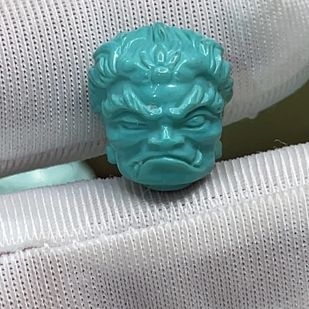 绿松石未镶嵌挂件