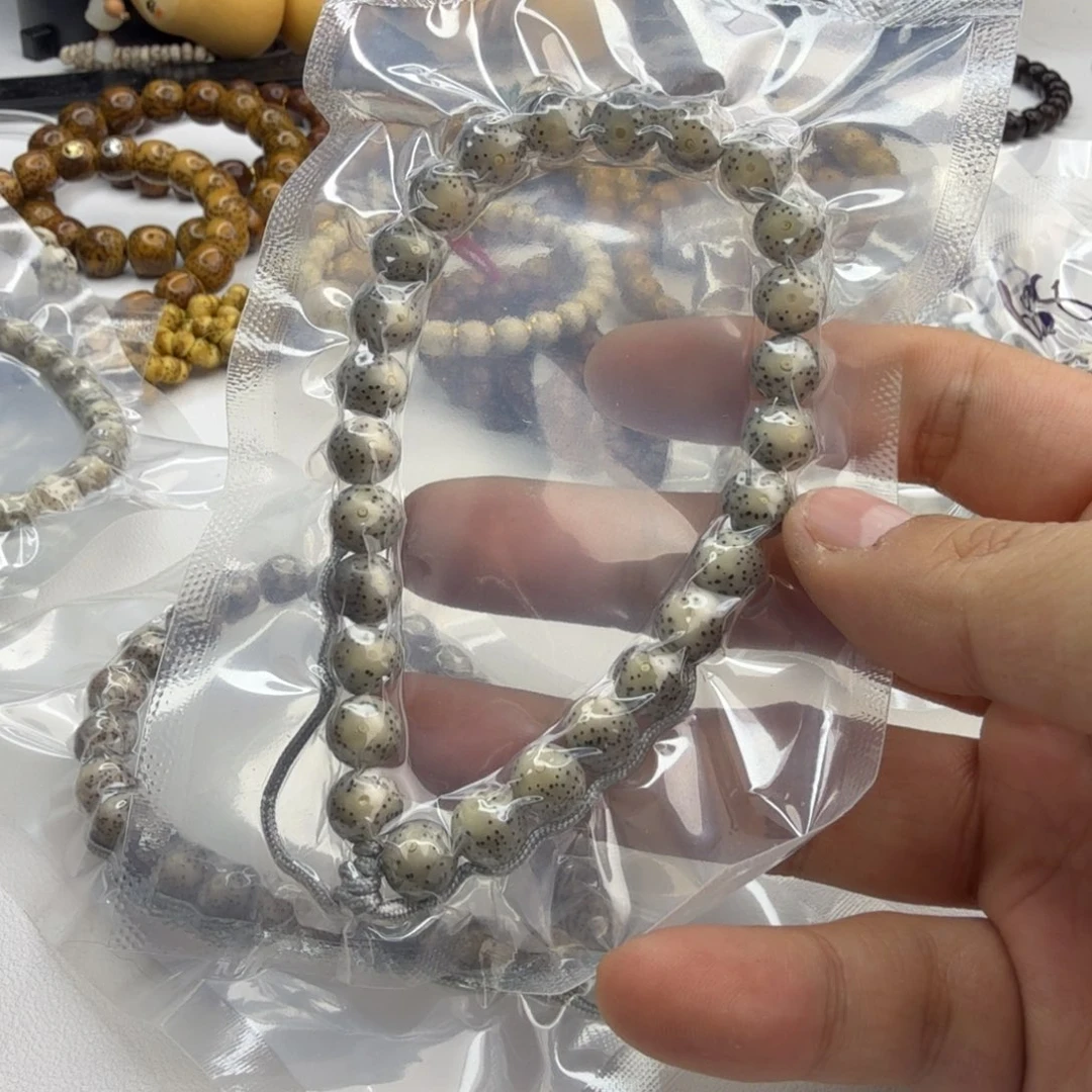 星月菩提手串糯冰圆珠手持9
