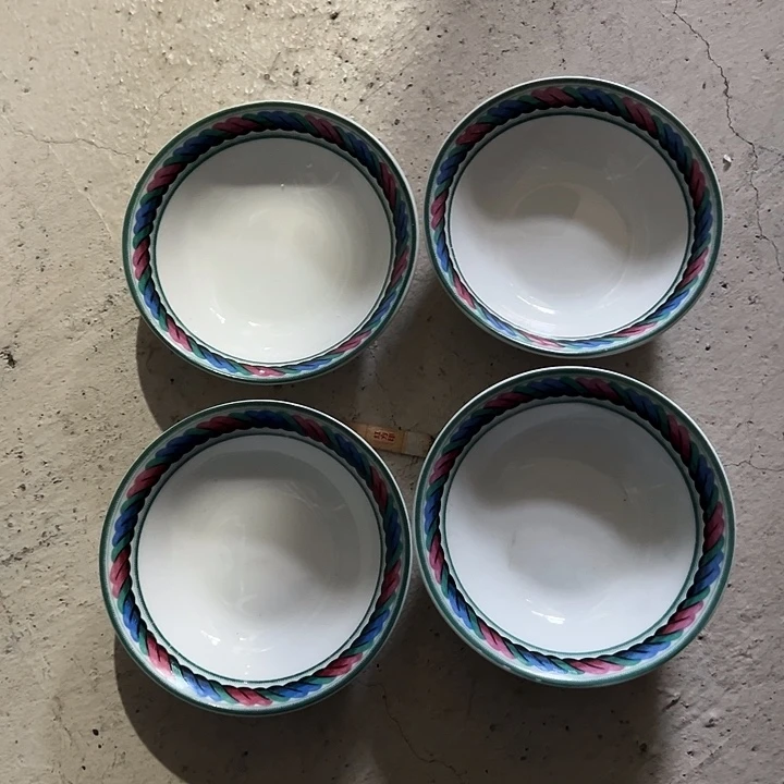 陶其它陶瓷4个4寸碟