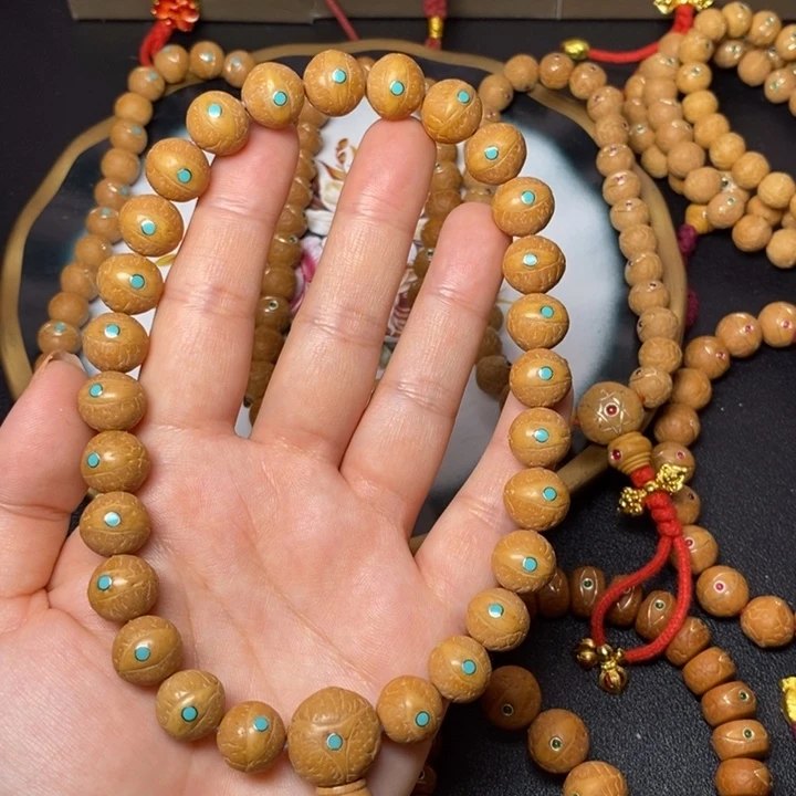 凤眼菩提手串手持13+