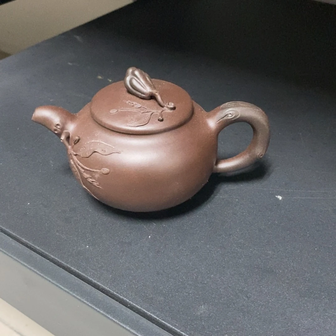 茶壶紫砂宜兴紫砂微瑕