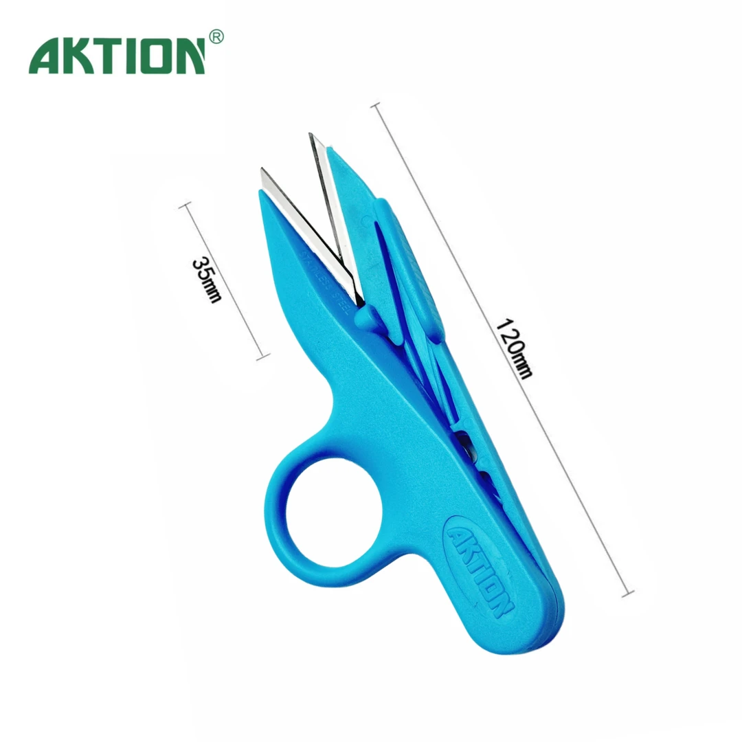 安可信牌护指纱剪线头专用小剪刀迷你折叠线头剪刀锋利剪子家用