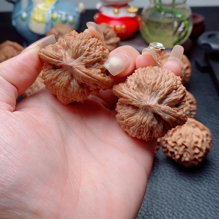 文玩核桃把件球磨41