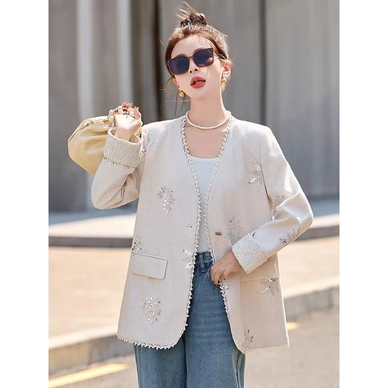 275休闲百搭中式外套