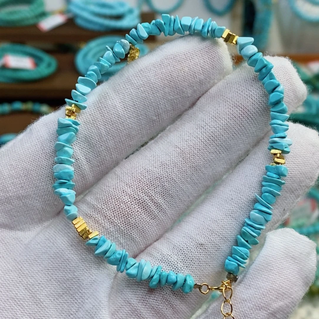 未镶嵌绿松石手串