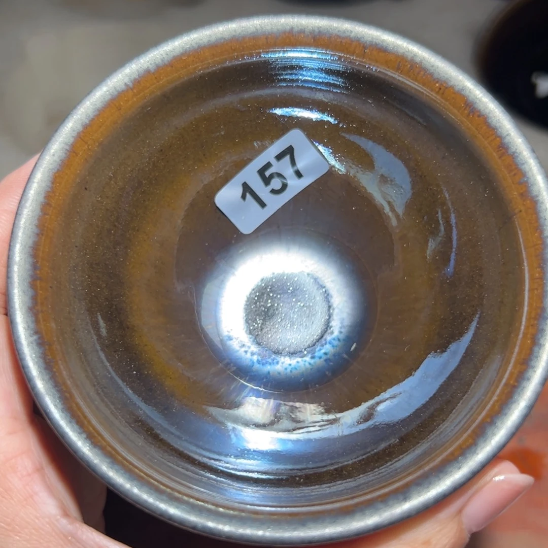 一***一茶盏全手工原矿原釉建盏