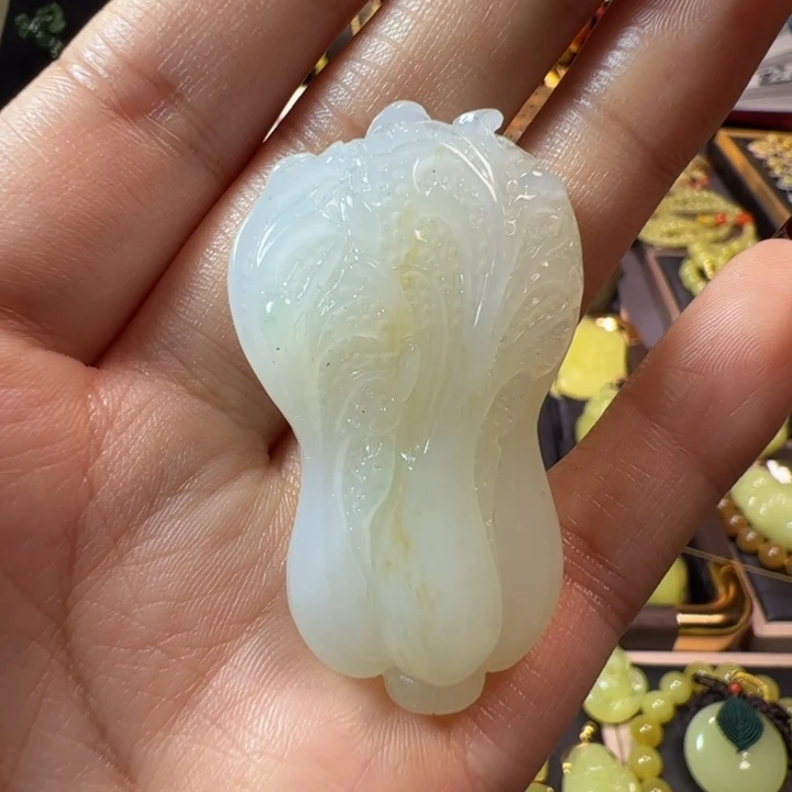 和田玉(白玉)未镶嵌颈饰